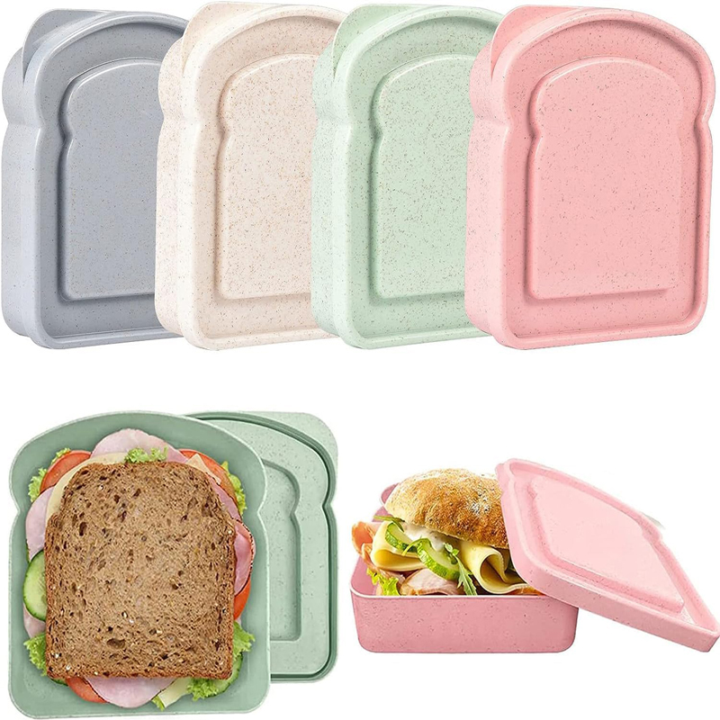 Food Storage Made Easy - Sandviç Kapları yemek kabı Tost saklama