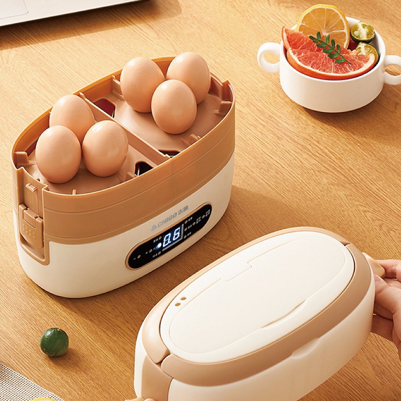 Stainless Lunch Box - 2L 300W Akıllı Elektrikli Yemek Kutusu,