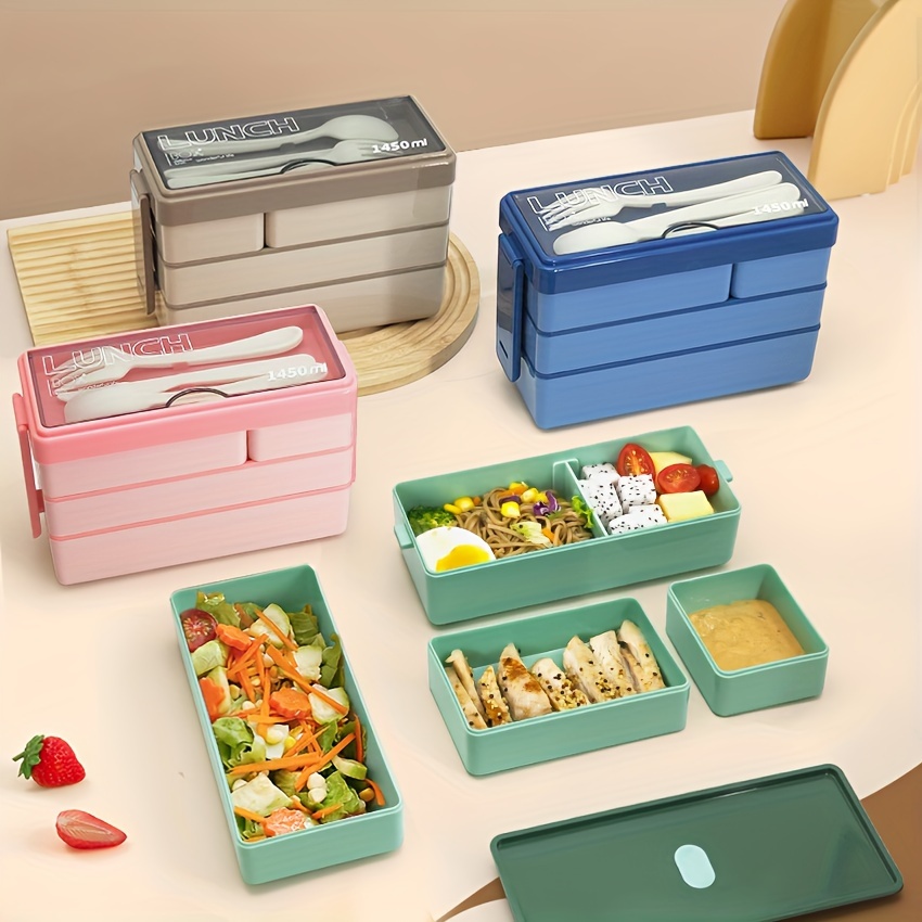 Food Storage Made Easy - 1450 ML Bento Öğle Yemeği Kutusu