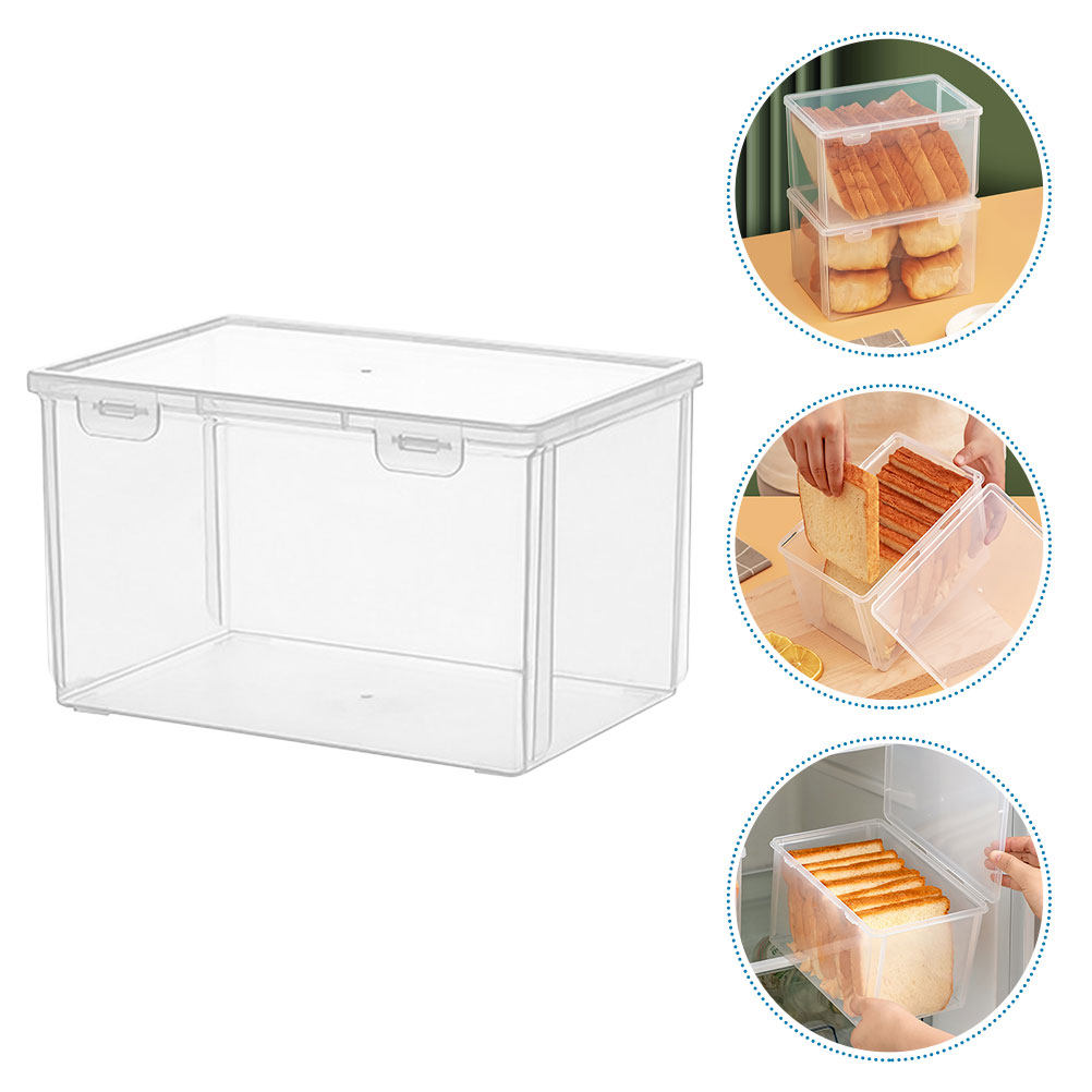 Food Storage Containers Plastic Box - Gıda Sınıfı Plastik Ekmek Saklama Kutusu