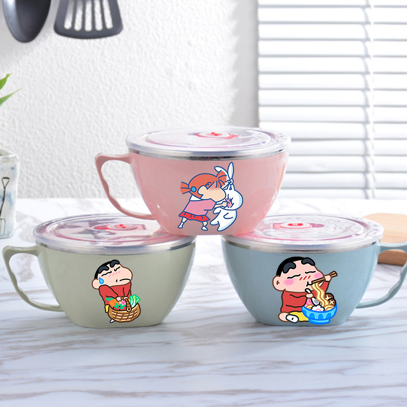 Food Storage Room - Crayon Shin-chan Erişte Kasesi Büyük Kapasiteli