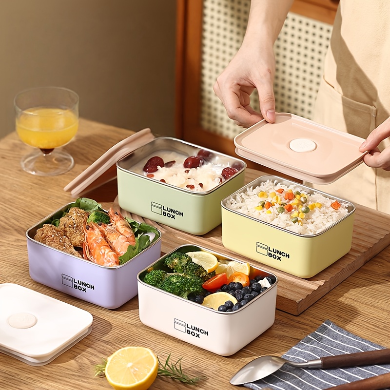 Food Storage Warehouse - Paslanmaz Çelik Sızdırmaz Yiyecek Saklama Kabı