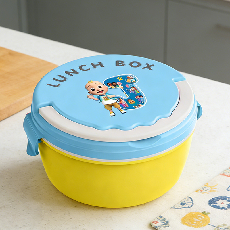 Food Storage Room - Cocomelon'lar Öğle Yemeği Kutuları Taşınabilir Bento