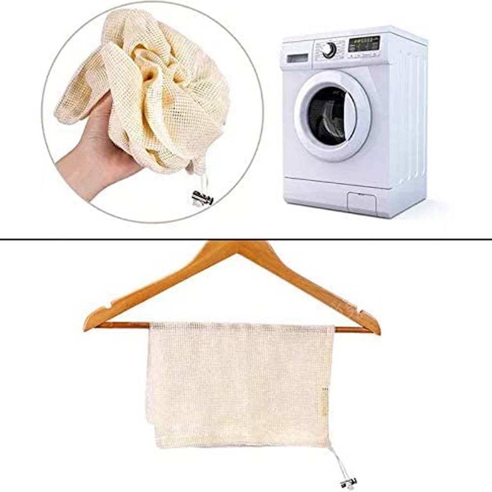 Produce Bag Reusable Mesh - Bakkal, Sebze ve Taze Ürün Depolama