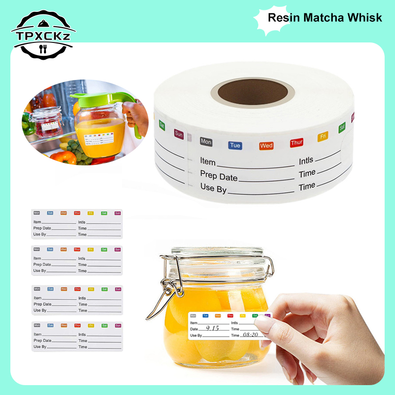 Food Storage Expiration Dates - Mutfak Tarihi Gıda yapışkan etiket Kırtasiye