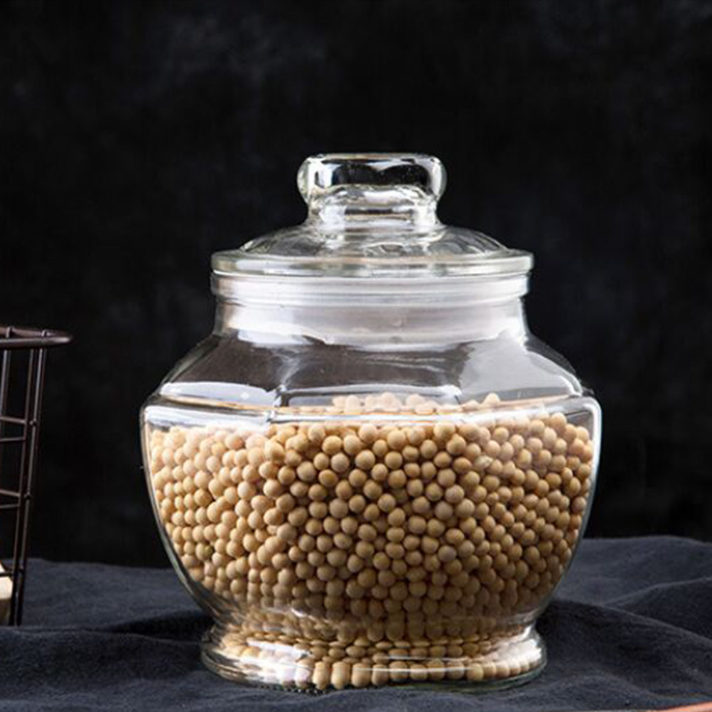 Airtight Cereal Jar - Yüksek Kaliteli Hava Geçirmez Cam Saklama
