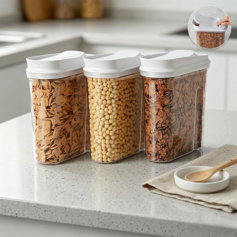 Airtight Cereal Jar - Hava Geçirmez Gıda Saklama Kapları, Kiler