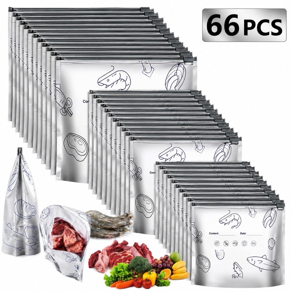 66 Adet Alüminyum Folyo Gıda S - Food Storage Zipper Bags incelemesi ve fiyatı