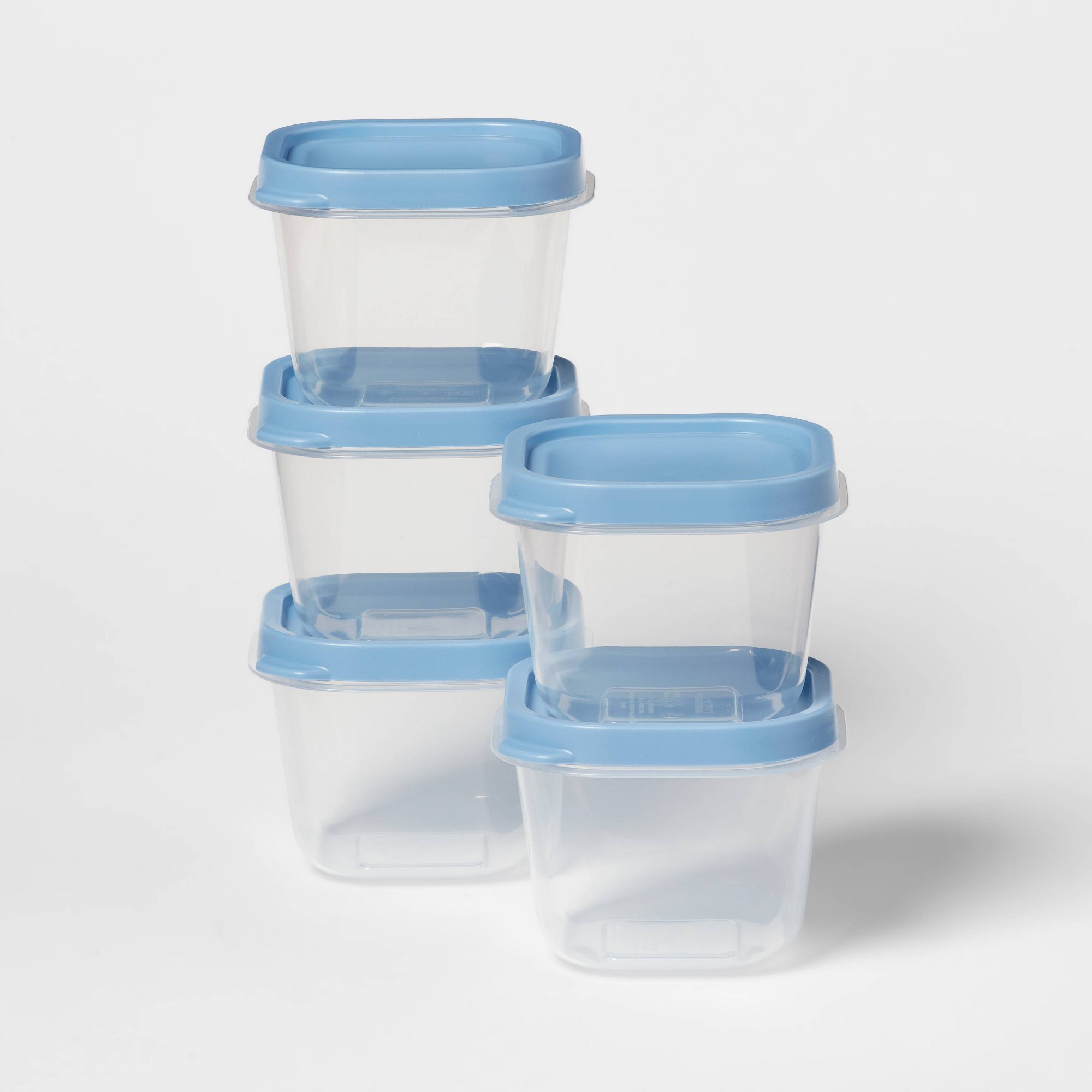10 adet Mavi Plastik Gıda Sakl - Food Storage Containers Plastic Box incelemesi ve fiyatı
