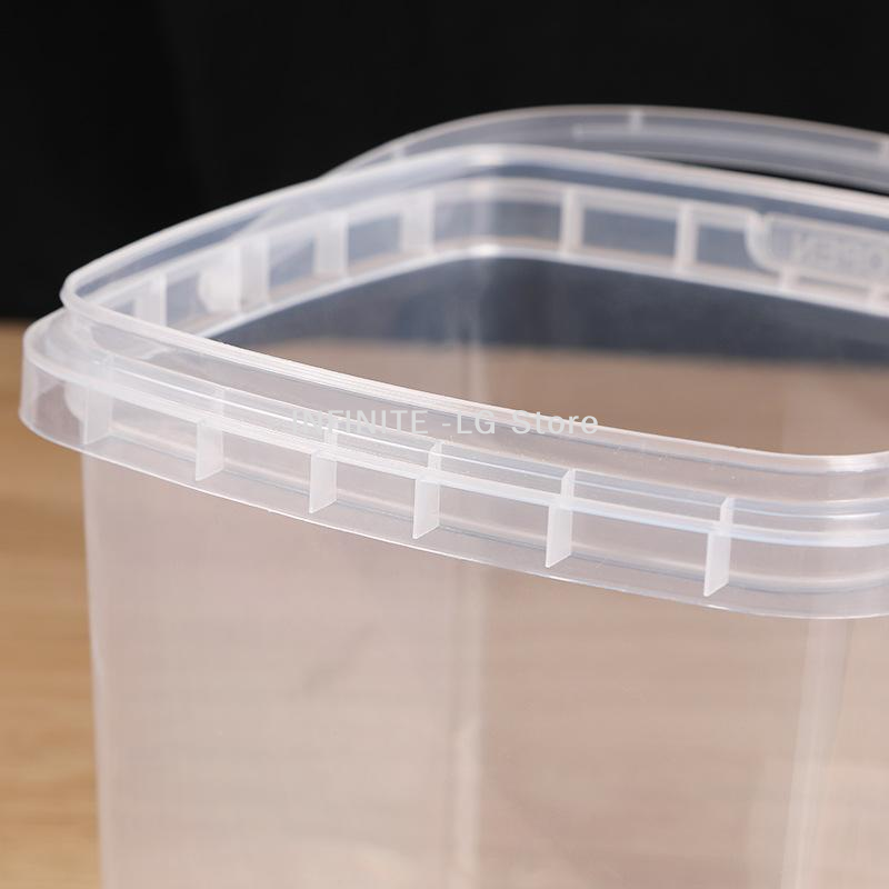 10 adet Plastik 500/1000 ML Ko - Food Storage Containers Plastic Box incelemesi ve fiyatı