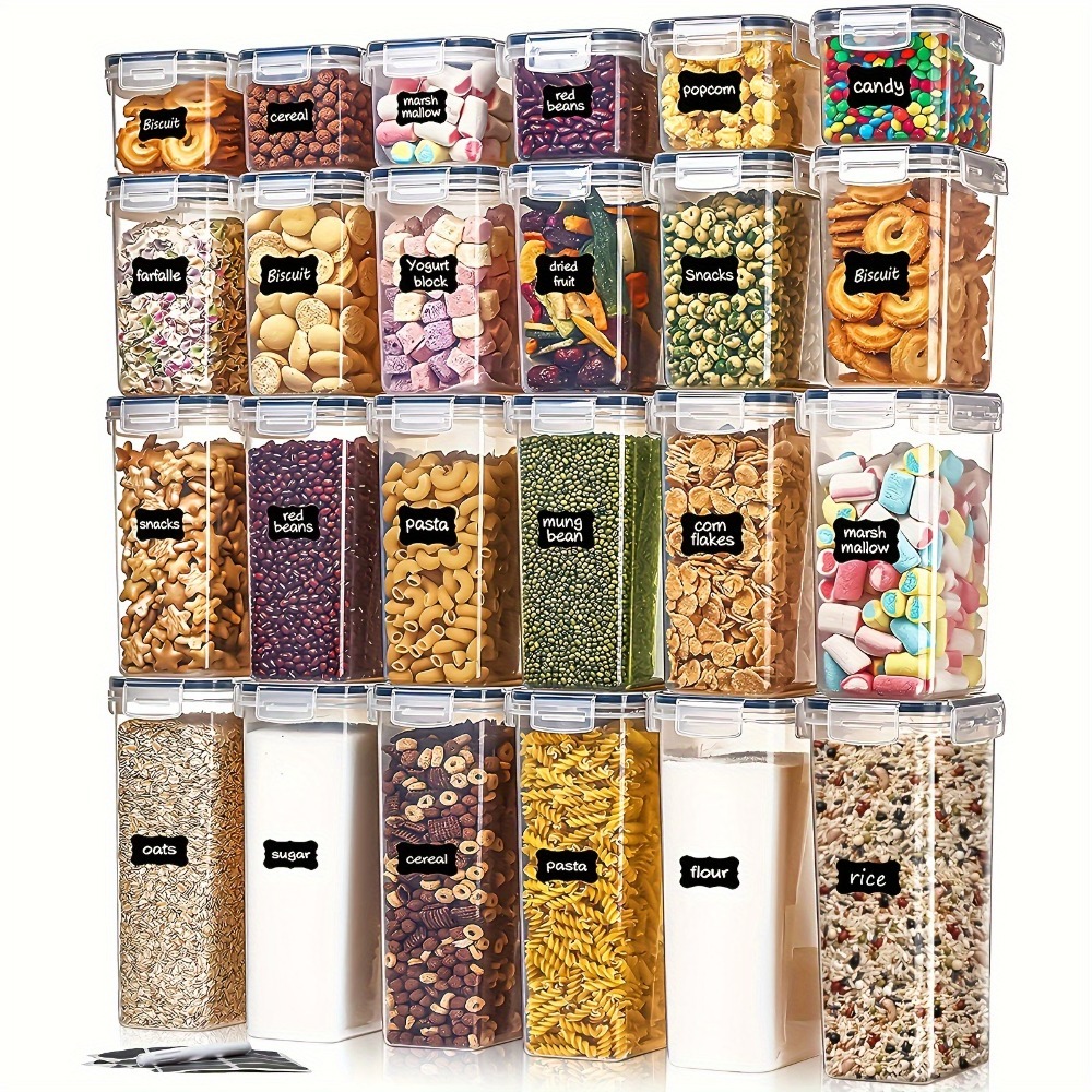 24 adet gıda saklama kapları 1 - Food Storage Warehouse incelemesi ve fiyatı