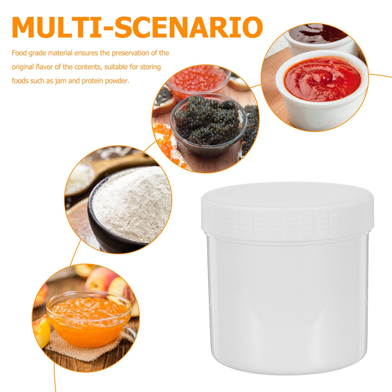 6 Adet Gıda Sınıfı Hava Geçirm - Airtight Cereal Jar incelemesi ve fiyatı