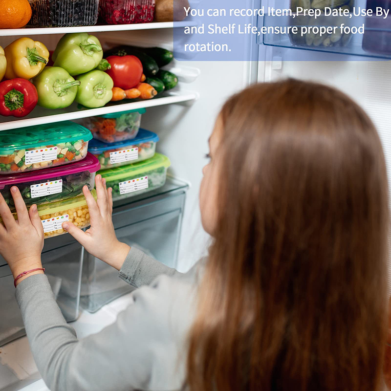 300 Adet/Rulo Mutfak Tarih Eti - Food Storage Expiration Dates incelemesi ve fiyatı