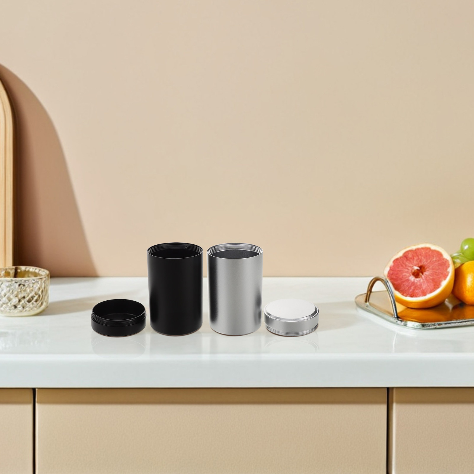 2 Adet Metal Kavanoz Seti Alüm - Food Storage Jars incelemesi ve fiyatı