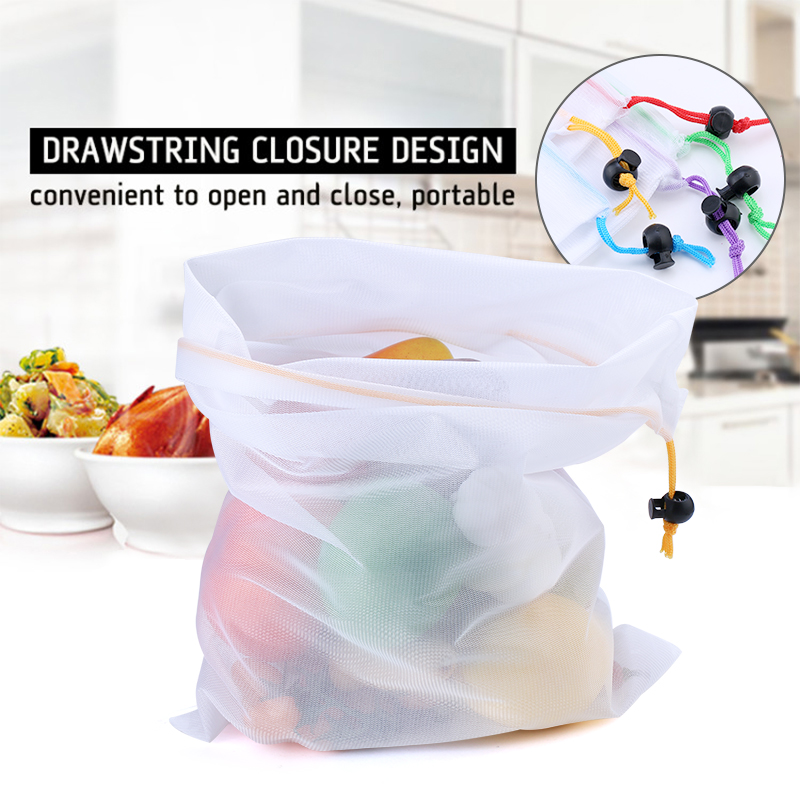 3/9/15 adet Yeniden Kullanılab - Produce Bag Reusable Mesh incelemesi ve fiyatı
