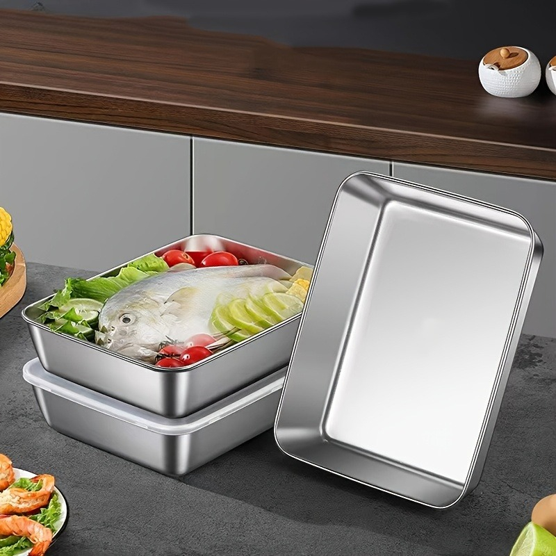 3/6 Adet Paslanmaz Çelik Dikdö - Stainless Lunch Box incelemesi ve fiyatı