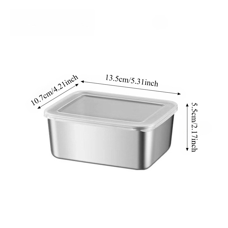 3/6 Adet Paslanmaz Çelik Dikdö - Stainless Lunch Box incelemesi ve fiyatı