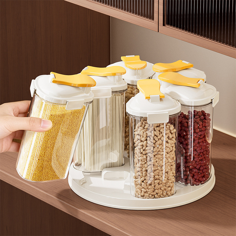 Döner Tahıl Saklama Kabı Mutfa - Airtight Cereal Jar incelemesi ve fiyatı