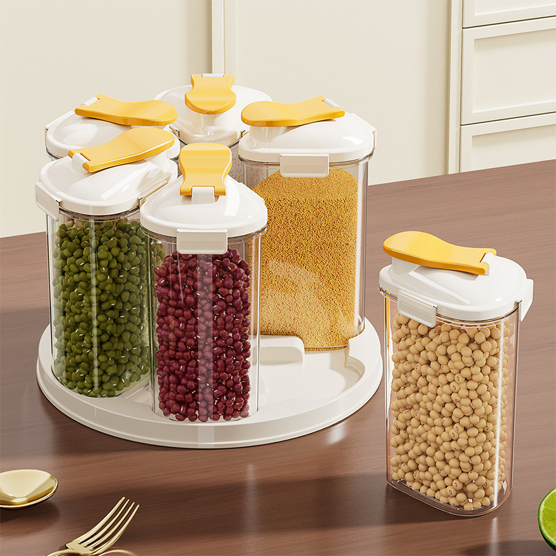 Döner Tahıl Saklama Kabı Mutfa - Airtight Cereal Jar incelemesi ve fiyatı