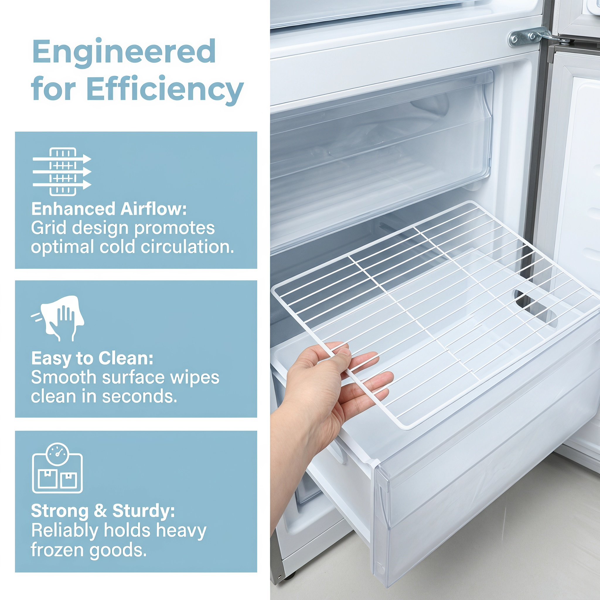 Tel Metal Buzdolabı Bölücü Raf - Food Storage For Refrigerator incelemesi ve fiyatı