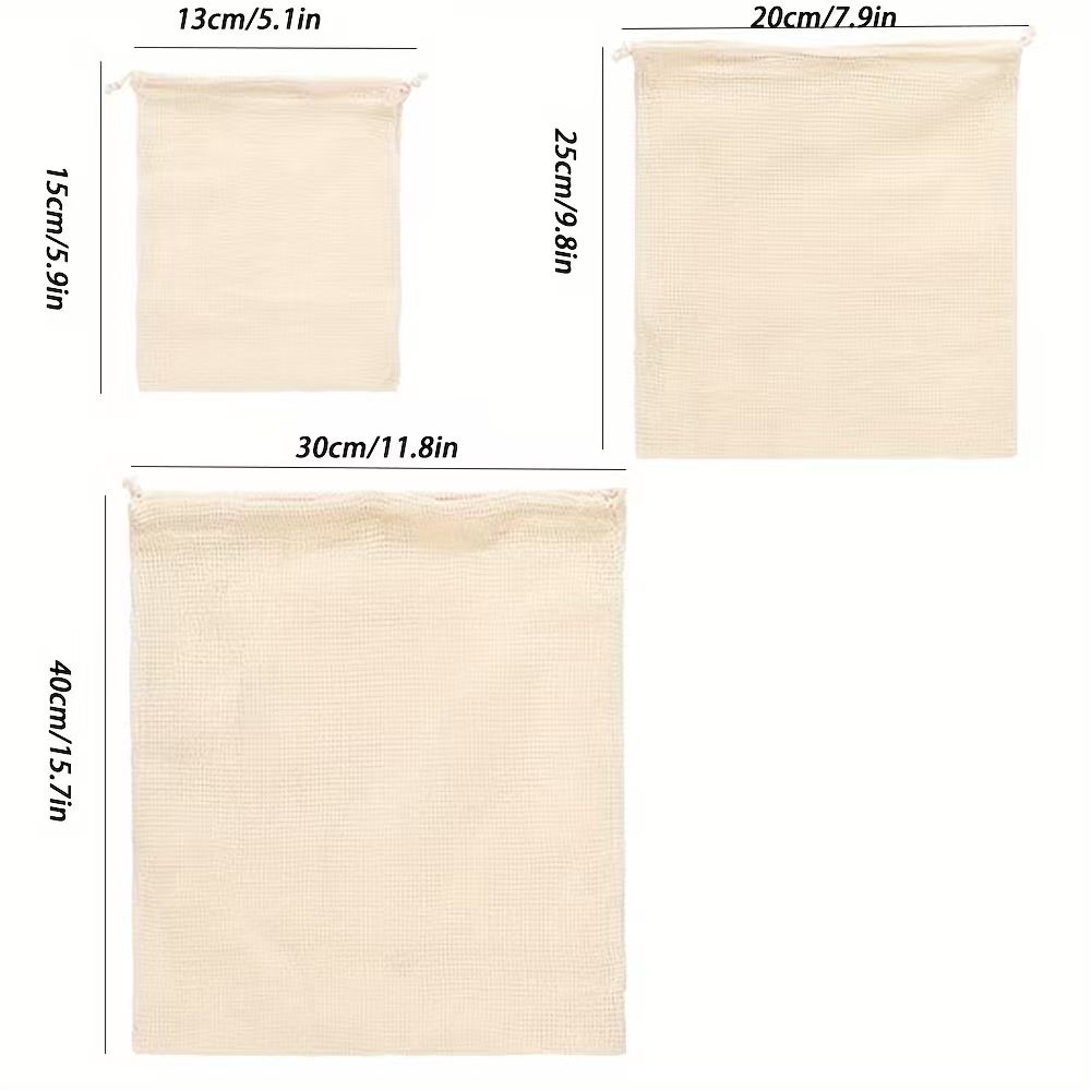1 adet Pamuklu File Yeniden Ku - Produce Bag Reusable Mesh incelemesi ve fiyatı