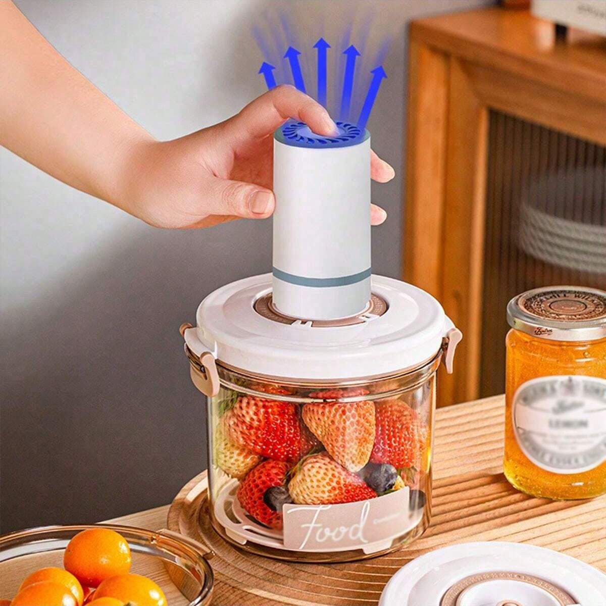 1 Mutfak Gıda Sınıfı Vakumlu K - Food Storage Vacuum Containers incelemesi ve fiyatı
