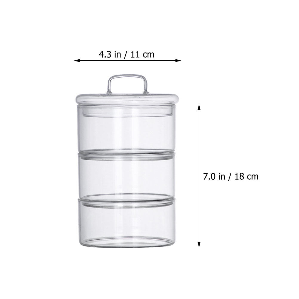 1 takım şeffaf cam saklama kab - Food Storage Jars incelemesi ve fiyatı
