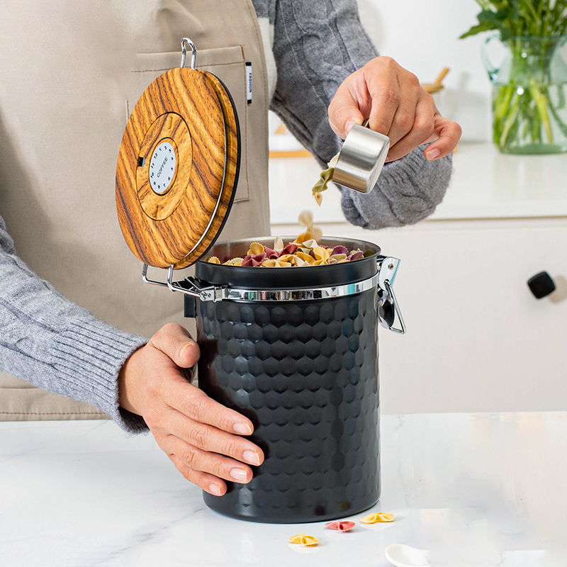 Mutfak Paslanmaz Çelik Kahve K - Food Storage Stainless Steel Containers incelemesi ve fiyatı