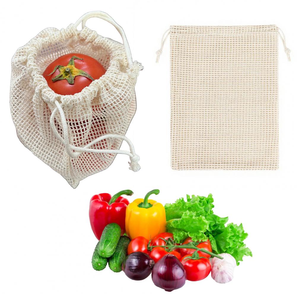Pamuklu File Ürün Çantaları Pl - Produce Bag Reusable Mesh incelemesi ve fiyatı