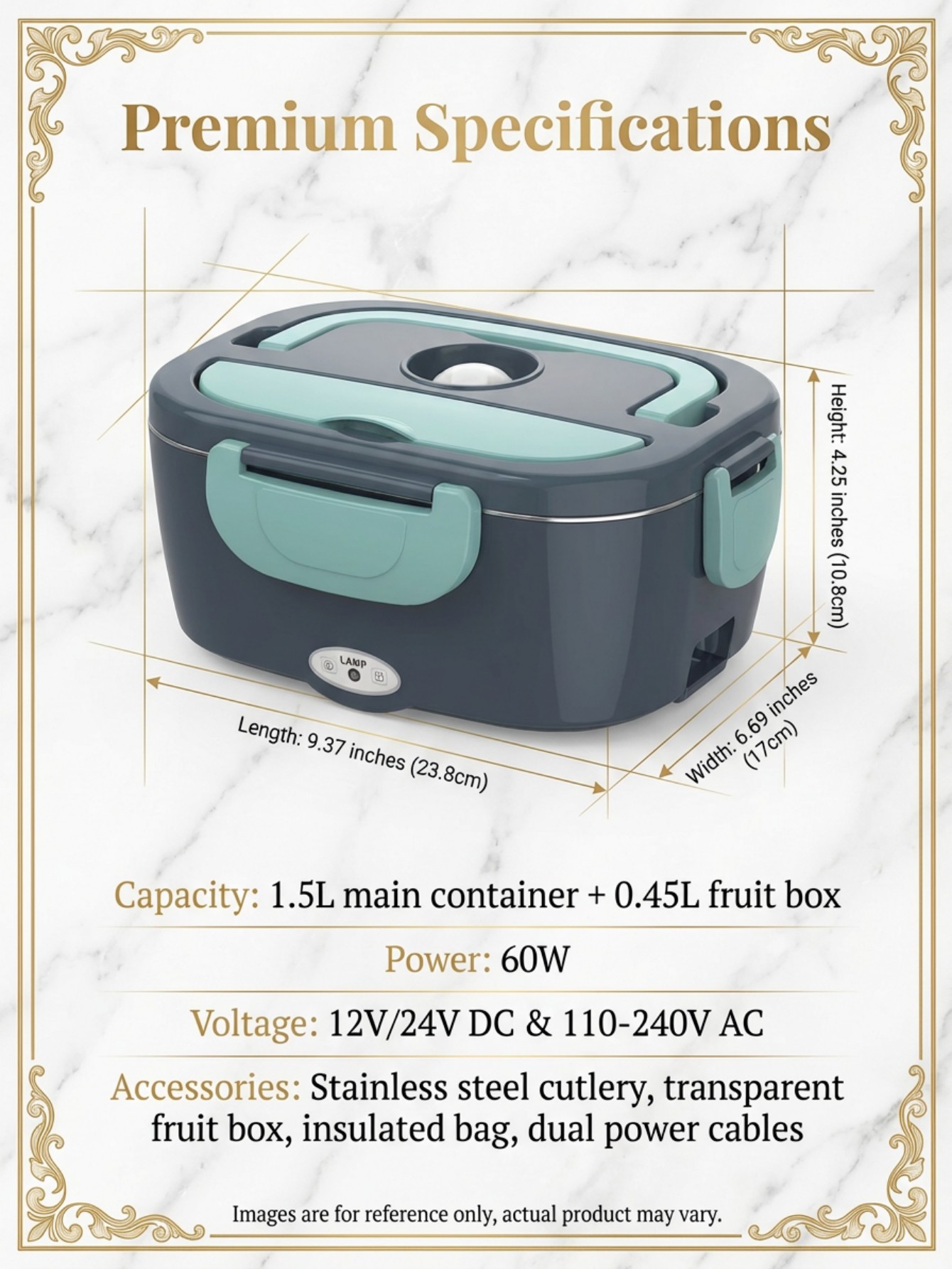 60W Elektrikli Isıtmalı Yemek  - Food Storage Warmer incelemesi ve fiyatı