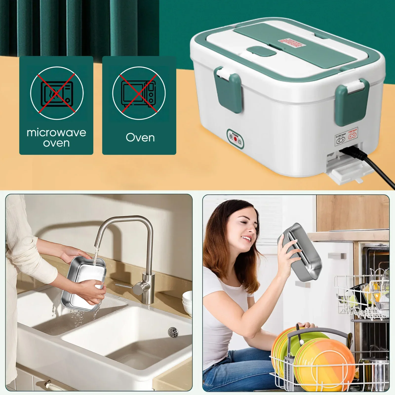 Elektrikli Öğle Yemeği Kutusu  - Food Storage Warmer incelemesi ve fiyatı