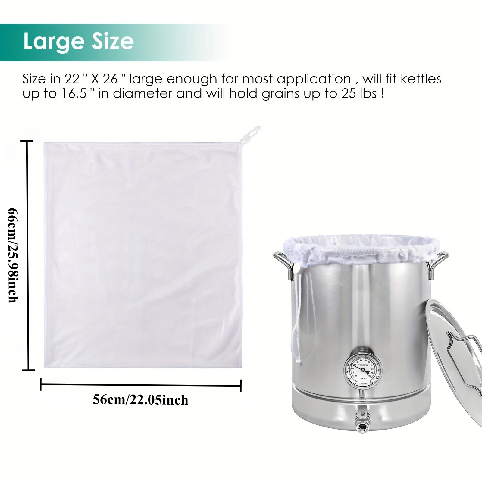 Yeniden kullanılabilir filtre  - Produce Bag Reusable Mesh incelemesi ve fiyatı