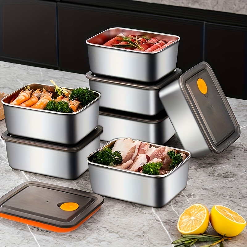 4 Parça Paslanmaz Çelik Gıda S - Food Storage Stainless Steel Containers incelemesi ve fiyatı
