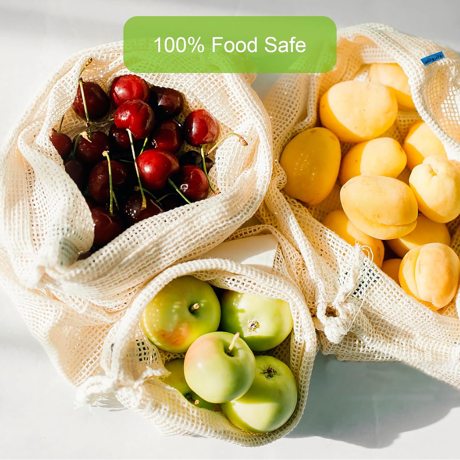 3 adet Yeniden Kullanılabilir  - Produce Bag Reusable Mesh incelemesi ve fiyatı