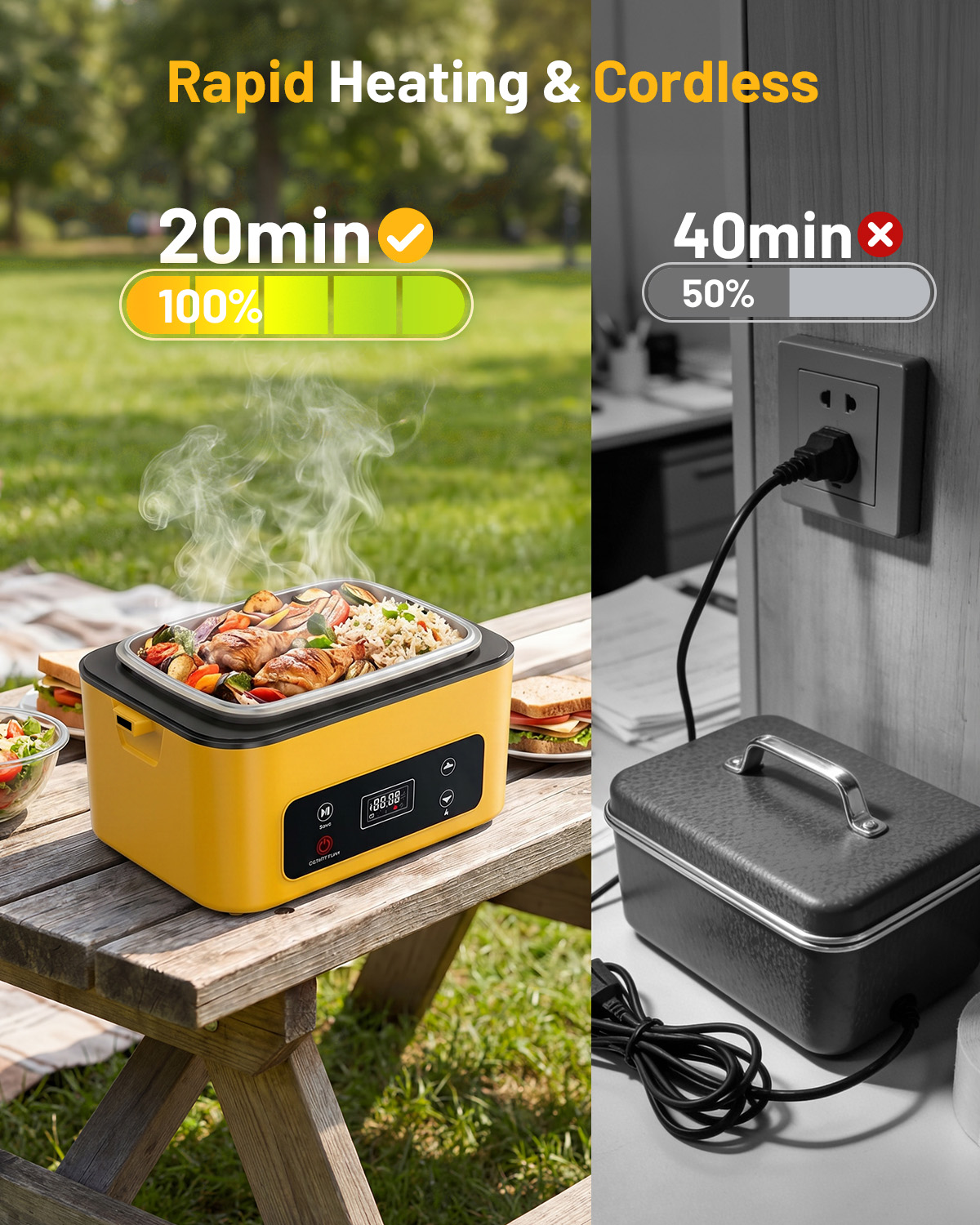 TaskStar Taşınabilir Isıtmalı  - Food Storage Warmer incelemesi ve fiyatı