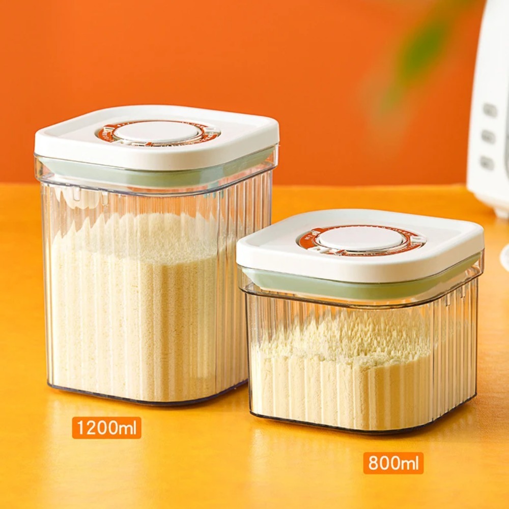 Şerit Desenli Süt Tozu Saklama - Airtight Cereal Jar incelemesi ve fiyatı