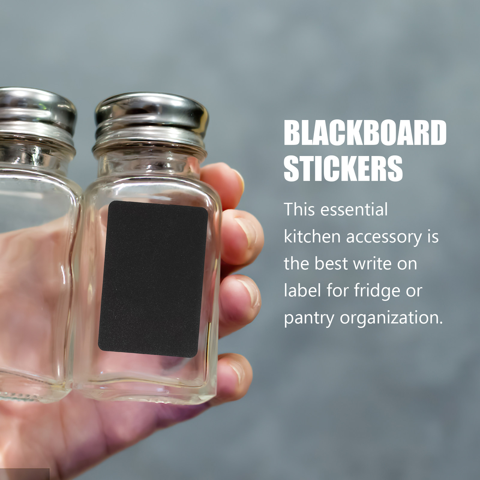 1 Adet Dikdörtgen Kara Tahta E - Food Storage Jar Labels incelemesi ve fiyatı