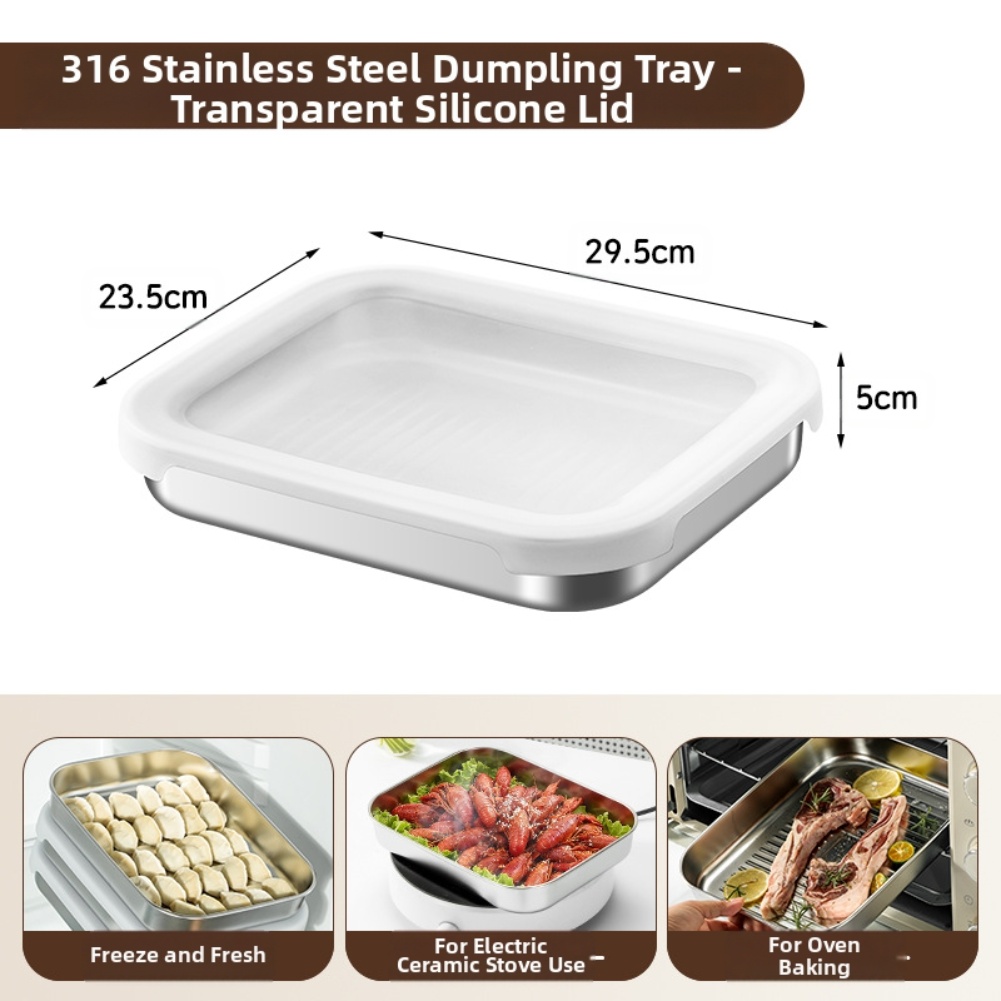 316 Silikon Kapaklı Paslanmaz  - Food Storage Stainless Steel Containers incelemesi ve fiyatı