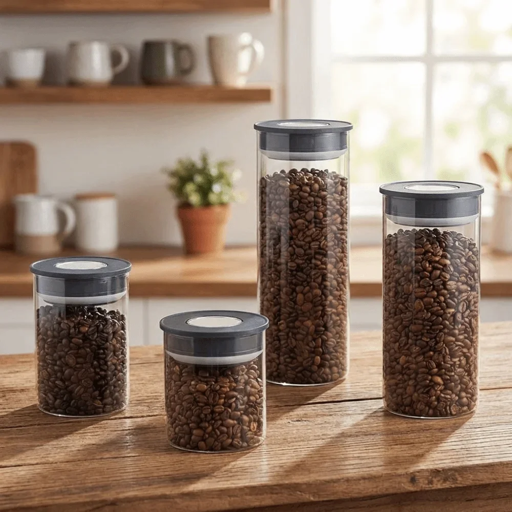 Cam Vakumlu Mühürlü Tank Şeffa - Food Storage Vacuum Containers incelemesi ve fiyatı