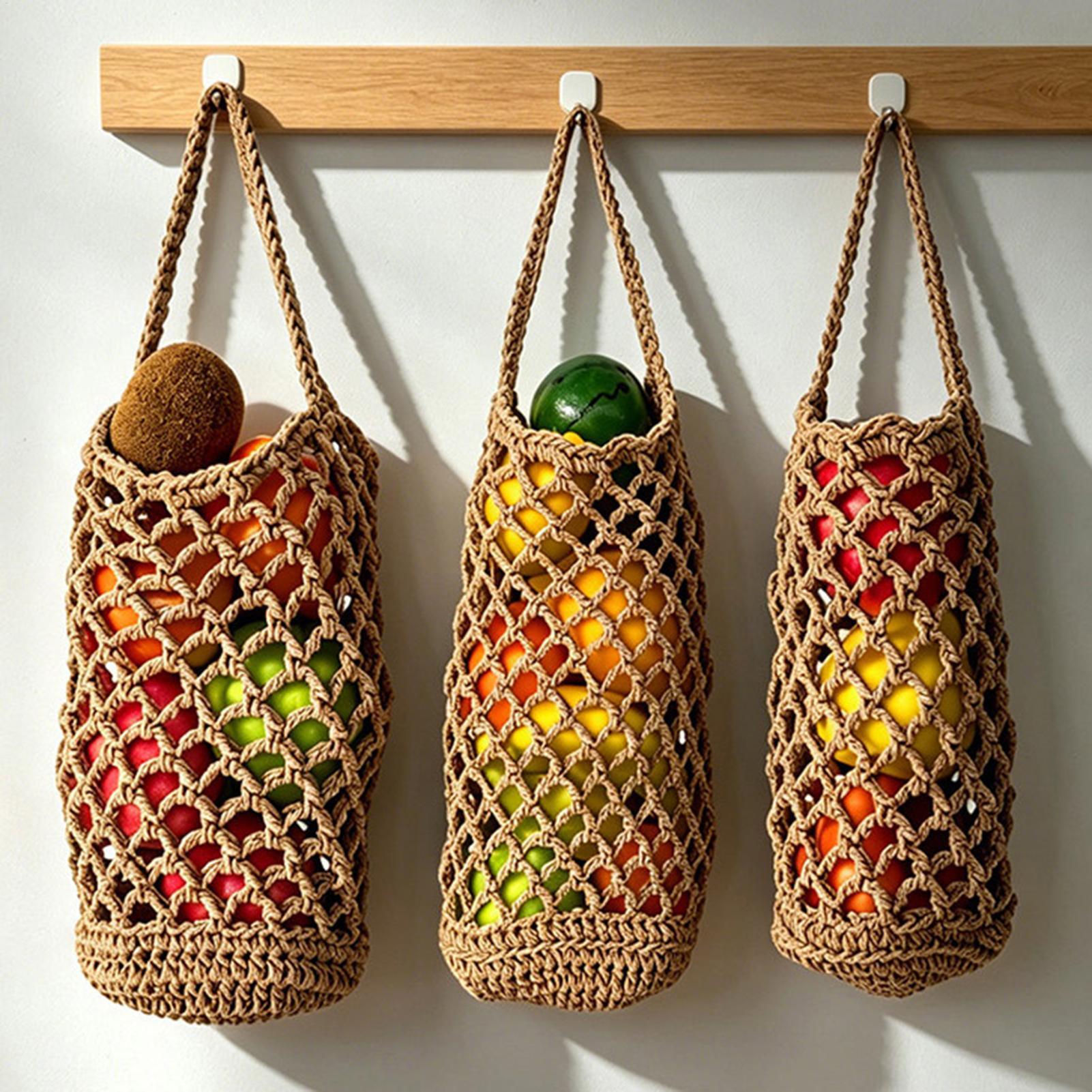 Boho El Dokuması Sebze Saklama - Produce Bag Reusable Mesh incelemesi ve fiyatı