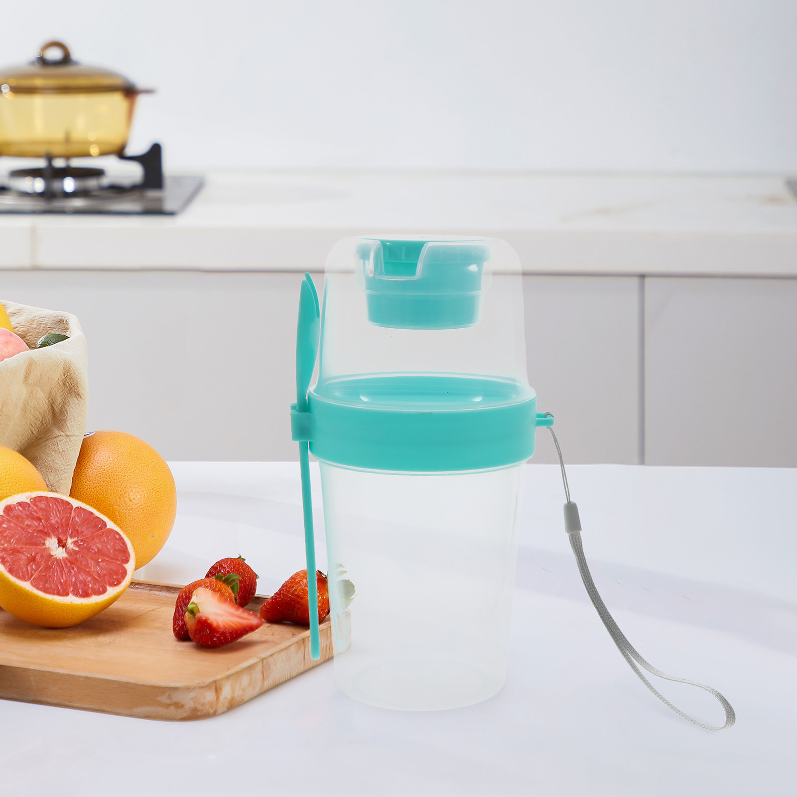 1 Set Taşınabilir Salata Kabı  - Airtight Cereal Jar incelemesi ve fiyatı