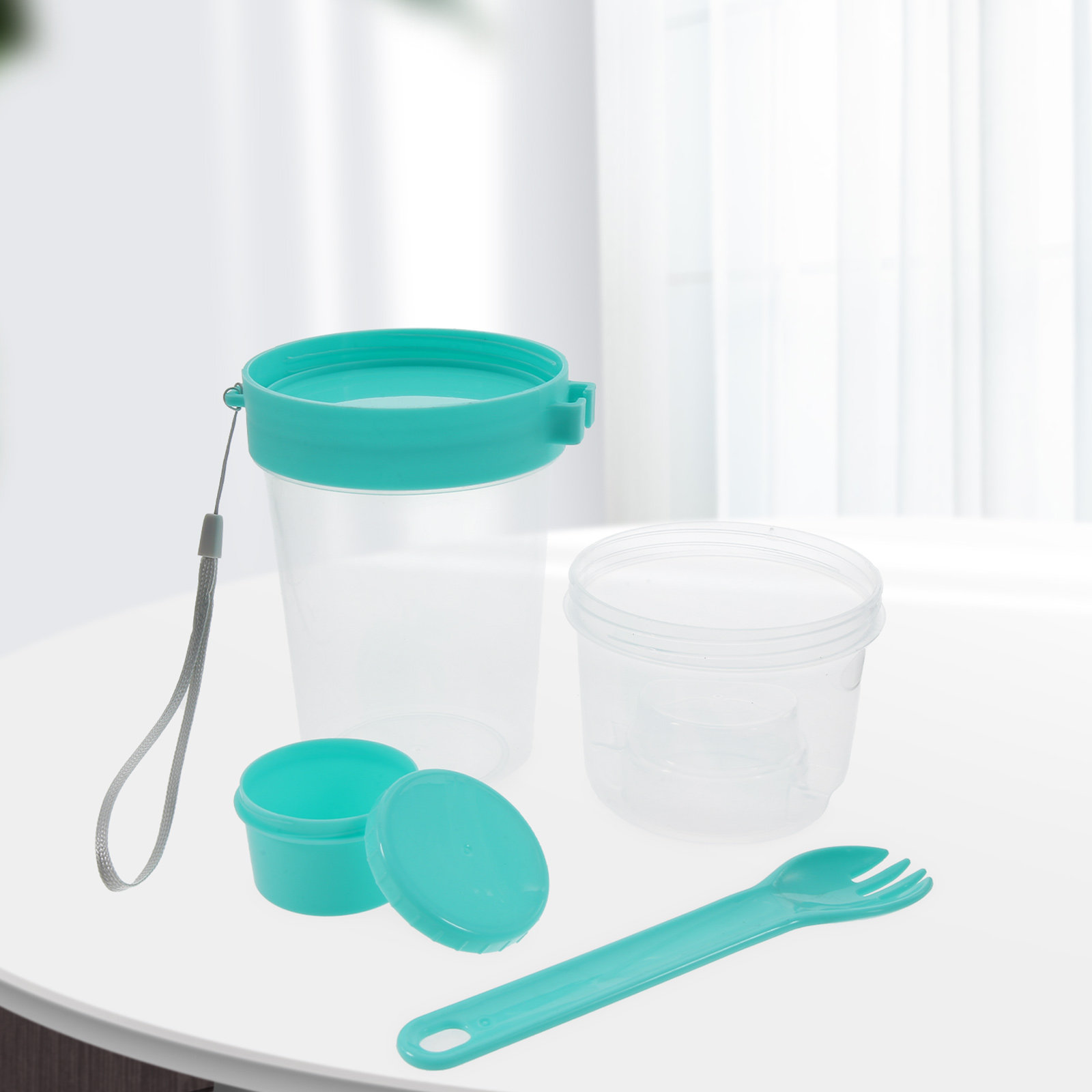 1 Set Taşınabilir Salata Kabı  - Airtight Cereal Jar incelemesi ve fiyatı