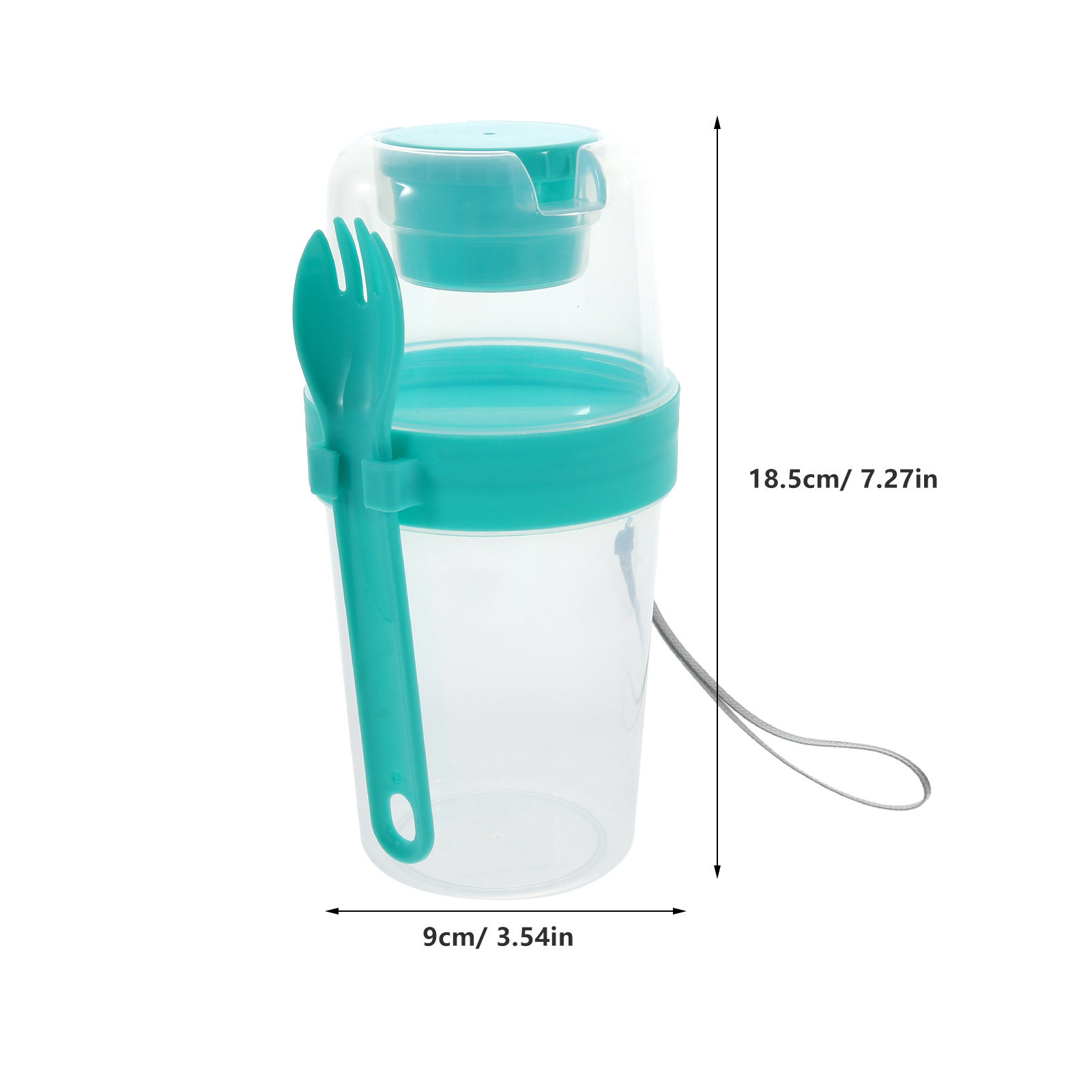 1 Set Taşınabilir Salata Kabı  - Airtight Cereal Jar incelemesi ve fiyatı