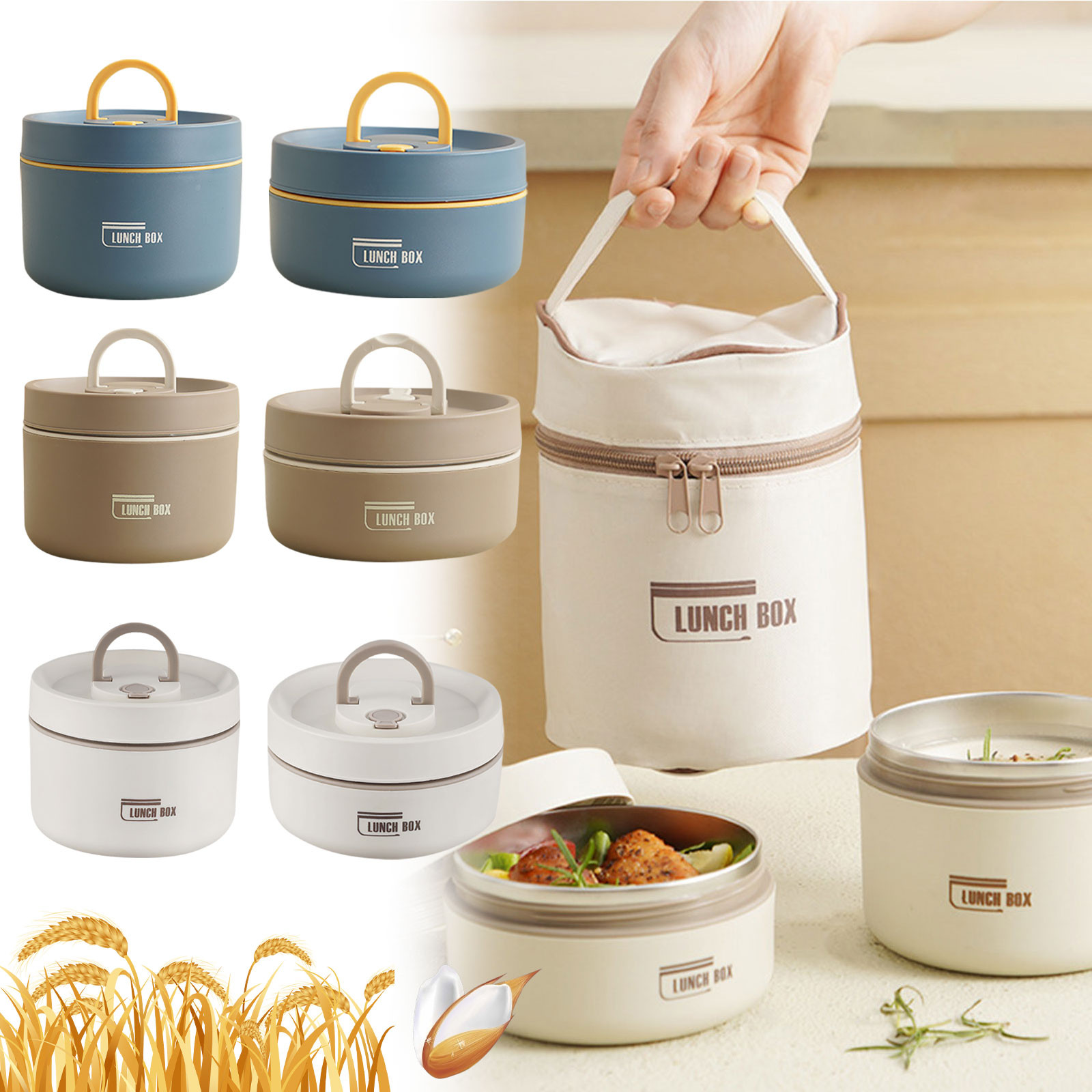 Termal Öğle Yemeği Kutusu Pasl - Stainless Lunch Box incelemesi ve fiyatı