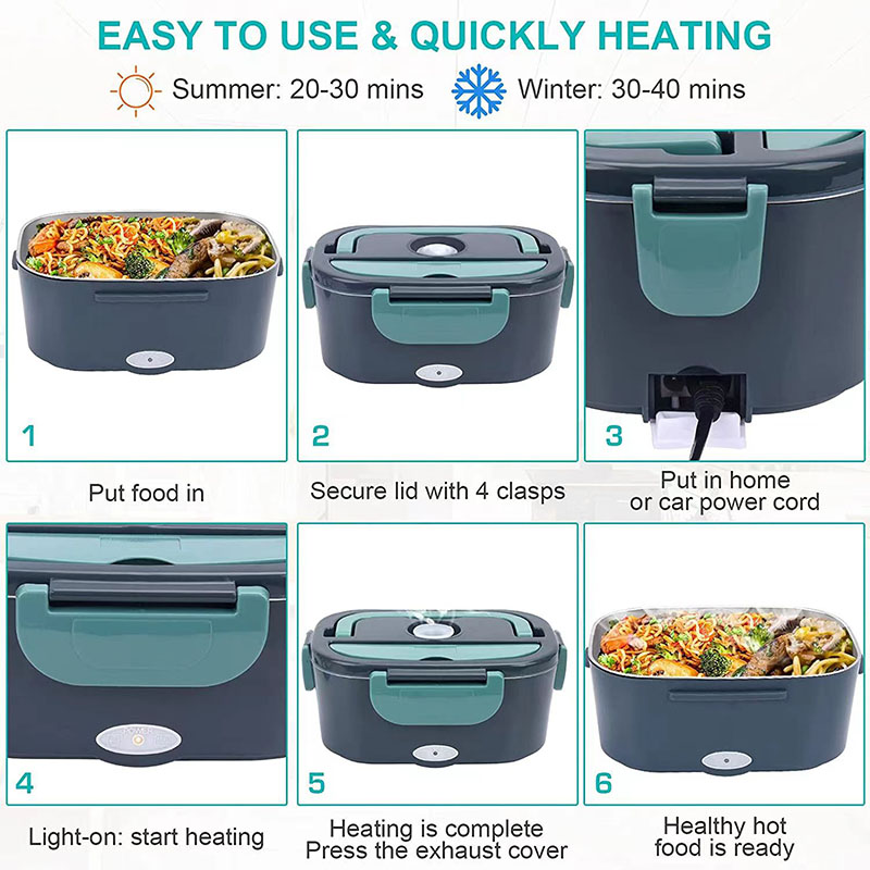 1.5 L 60W Elektrikli Öğle Yeme - Food Storage Warmer incelemesi ve fiyatı