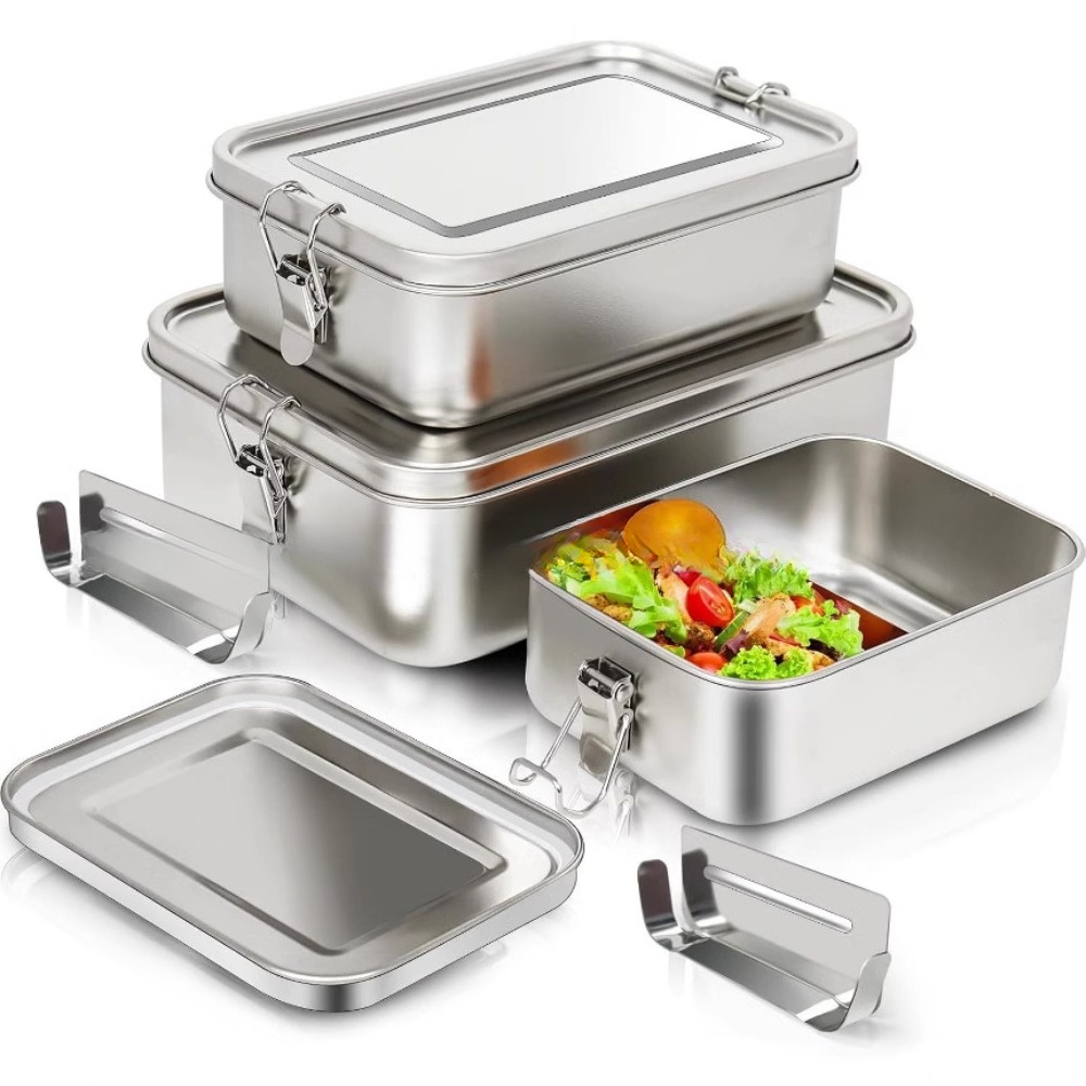 Paslanmaz Çelik Bento Kutusu M - Food Storage Stainless Steel Containers incelemesi ve fiyatı