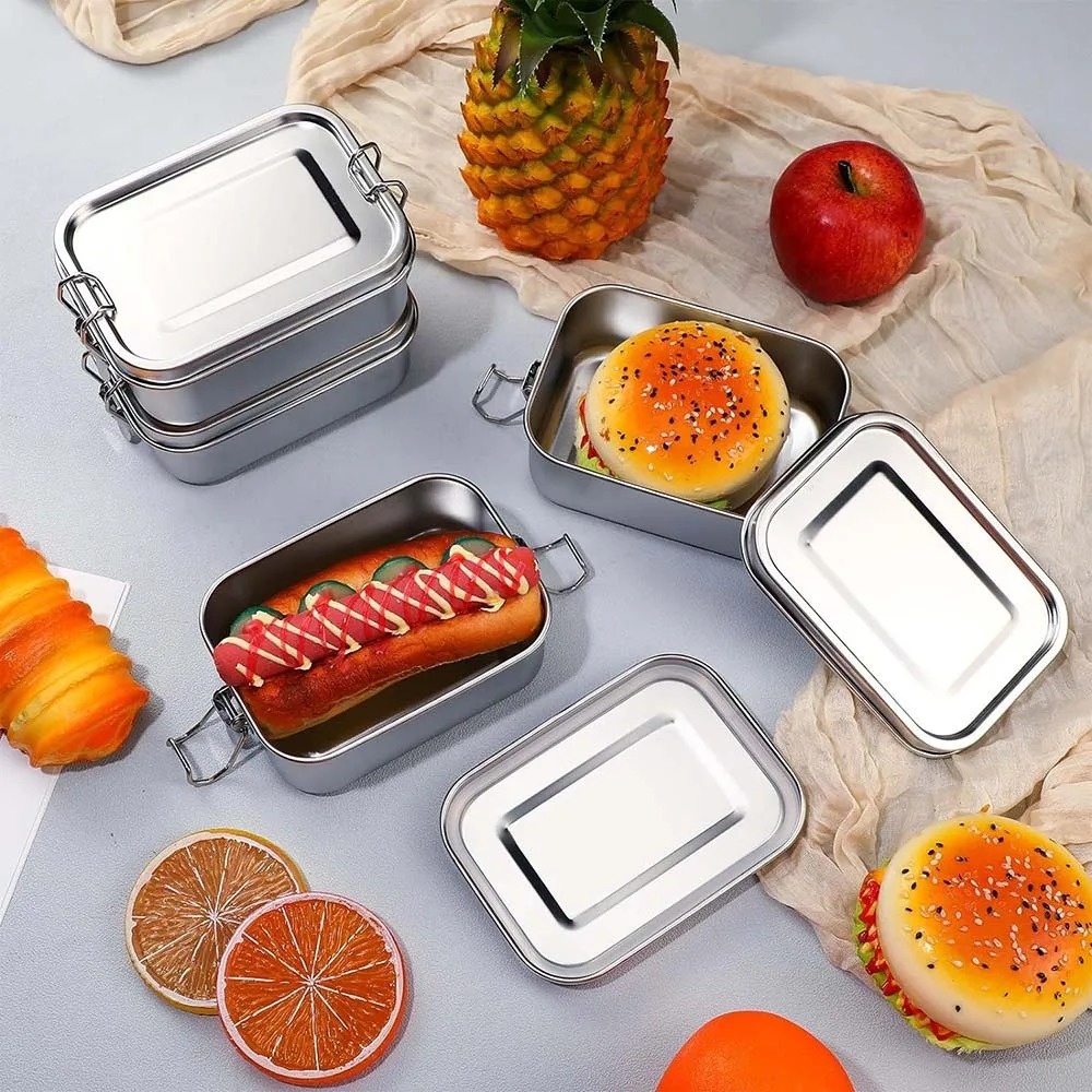 Paslanmaz Çelik Bento Kutusu M - Food Storage Stainless Steel Containers incelemesi ve fiyatı